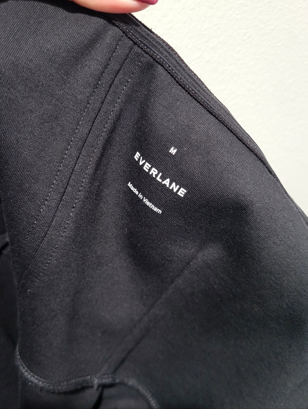 Everlane The Dream Strapless Black Dress Medium M Minimalist Tube Midi Dress - Picture 4 of 12